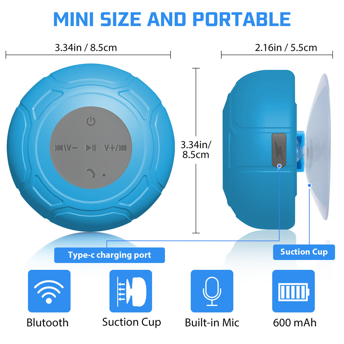 Bathroom Bluetooth Speaker